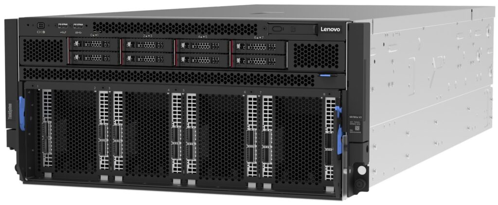 Lenovo ThinkSystem SR780a V3 — imagen oficial del fabricante