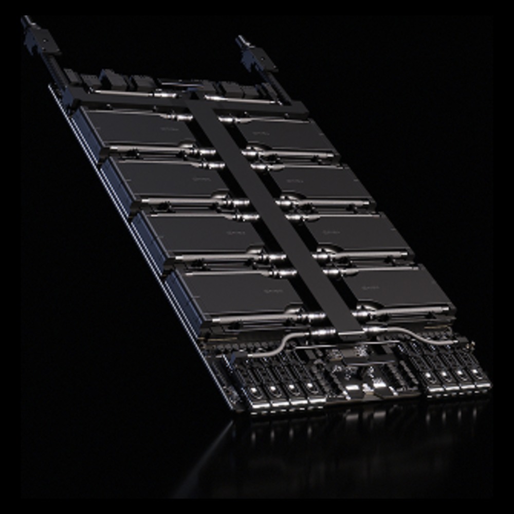 Baseboard NVIDIA HGX B200 — imagen oficial del fabricante
