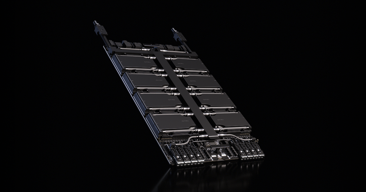 NVIDIA HGX B200 — imagen oficial del fabricante